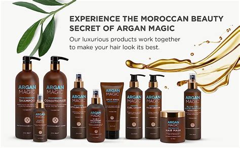 Argan magic leave in spray for all hair types